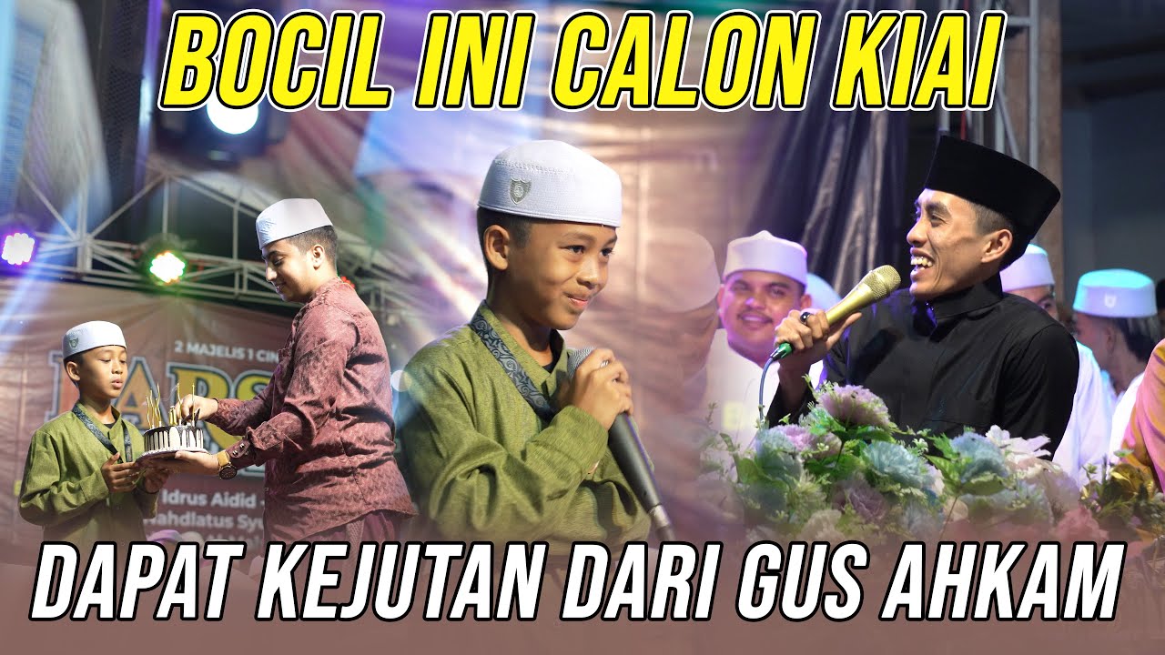 CITA-CITANYA PENGEN JADI KIAI TAK DI DUGA LANGSUNG DAPAT KEJUTAN DARI GUS AHKAM DAN HABIB IDRUS