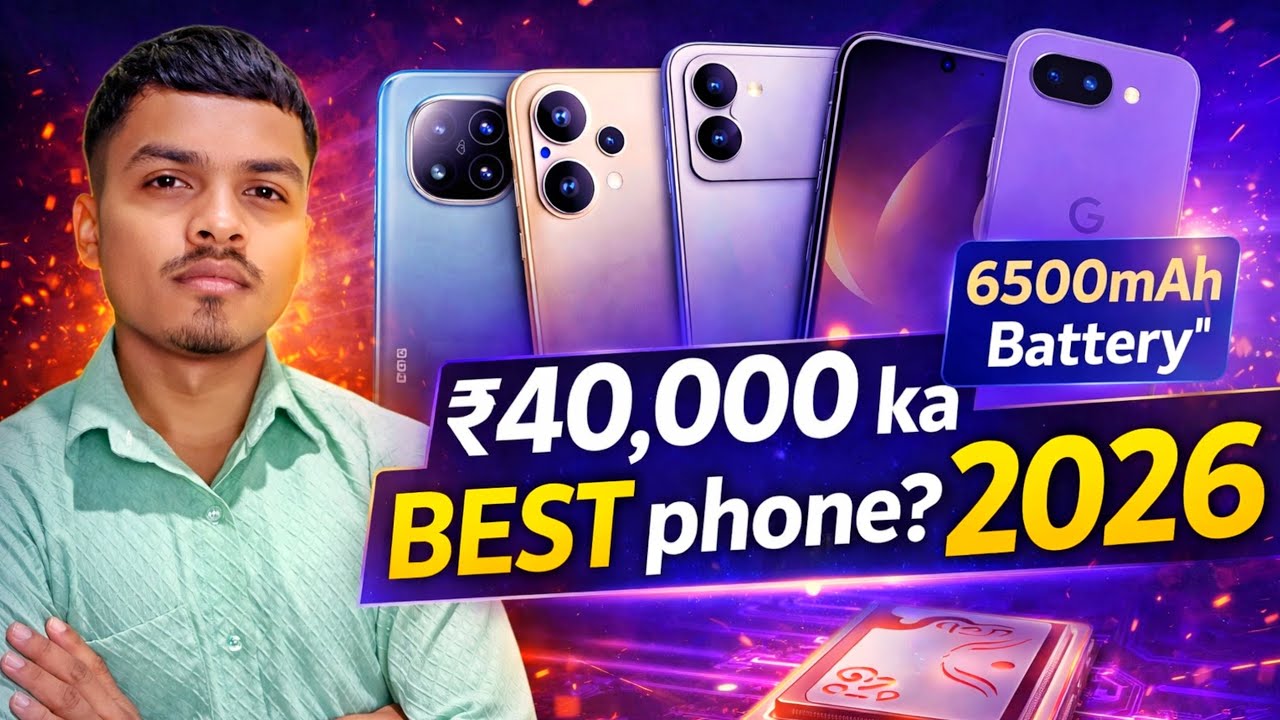 ₹40,000 ke andar 2026 ke BEST Smartphones 😱 | Middle Class King Phones 🔥