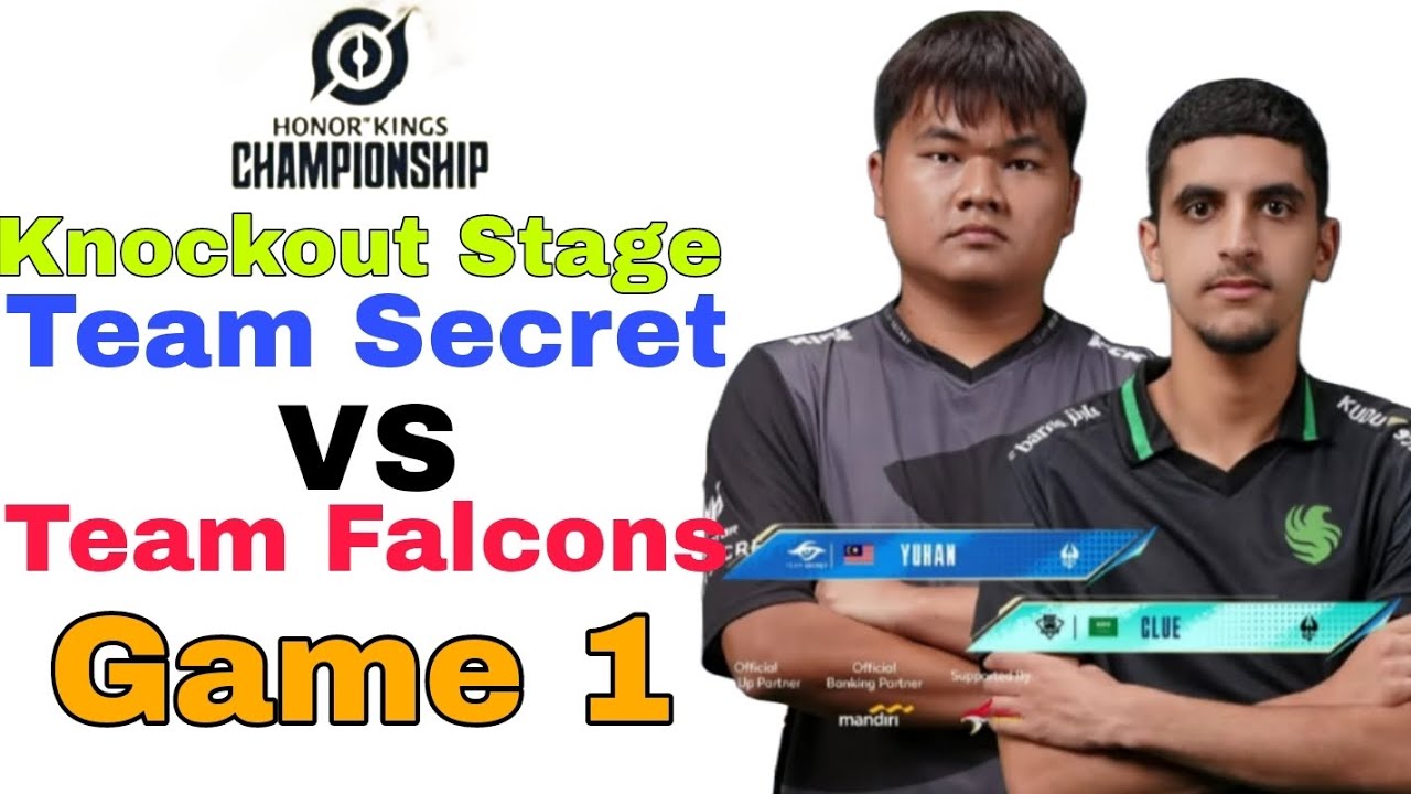 Team Secret(MY) vs Team Falcons(SA) Game 1 | HOK Championship 2024