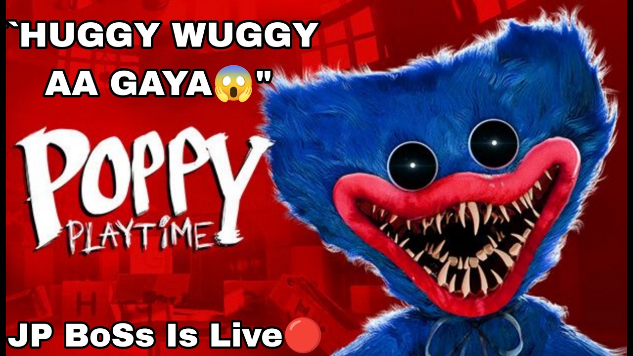 HUGGY WUGGY AA GYA BHAGO | Poppy Play time