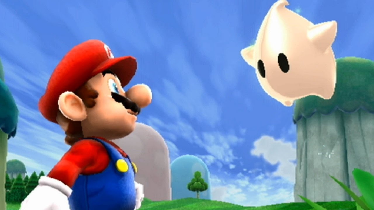 Super Mario Galaxy 2 Walkthrough - Part 1 - Sky Station Galaxy
