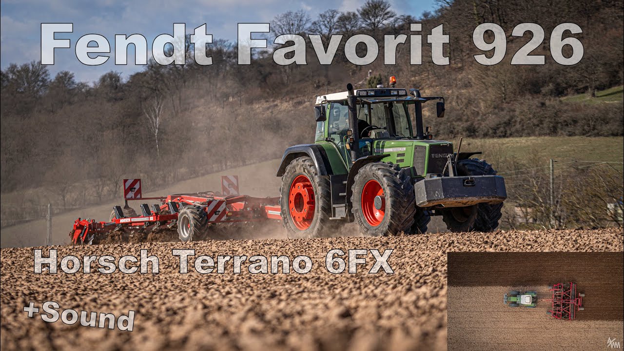 Fendt Favorit 926 | Horsch Terrano 6FX | Sound | Einzigartig bei Youtube ?