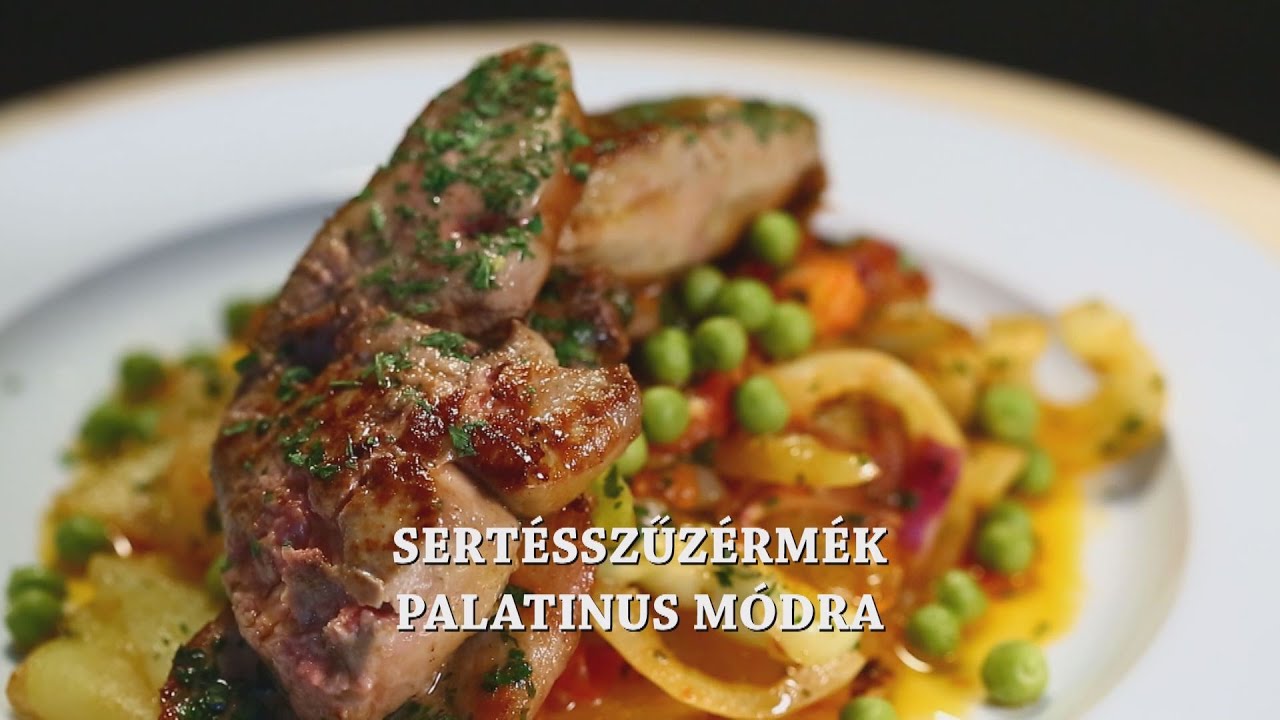 M5 TV – Gasztro percek - Sertésszűzérmék Palatinus módra – 2021/35. adás – 2021.08.28.