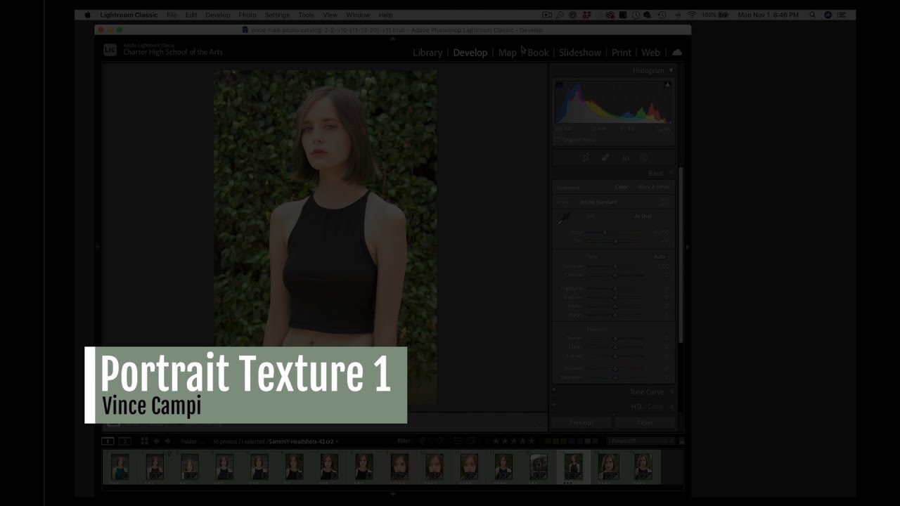 Add a Texture to Create a Moody Portrait 1