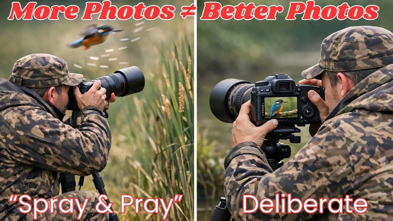 Почему увеличение количества фотографий не делает вас лучшим фотографом!