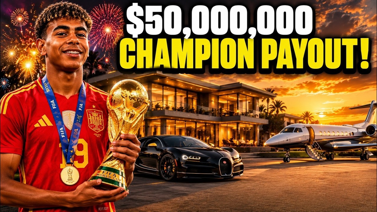 Spain Just Won the 2026 World Cup&hellip; Here's How Much Money They Made! 💰🏆