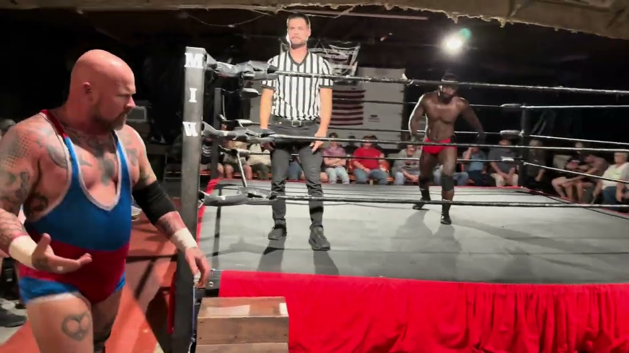 October 17, 2025 MIW Wrestling/Trace Hunt vs Tyrone Pearson