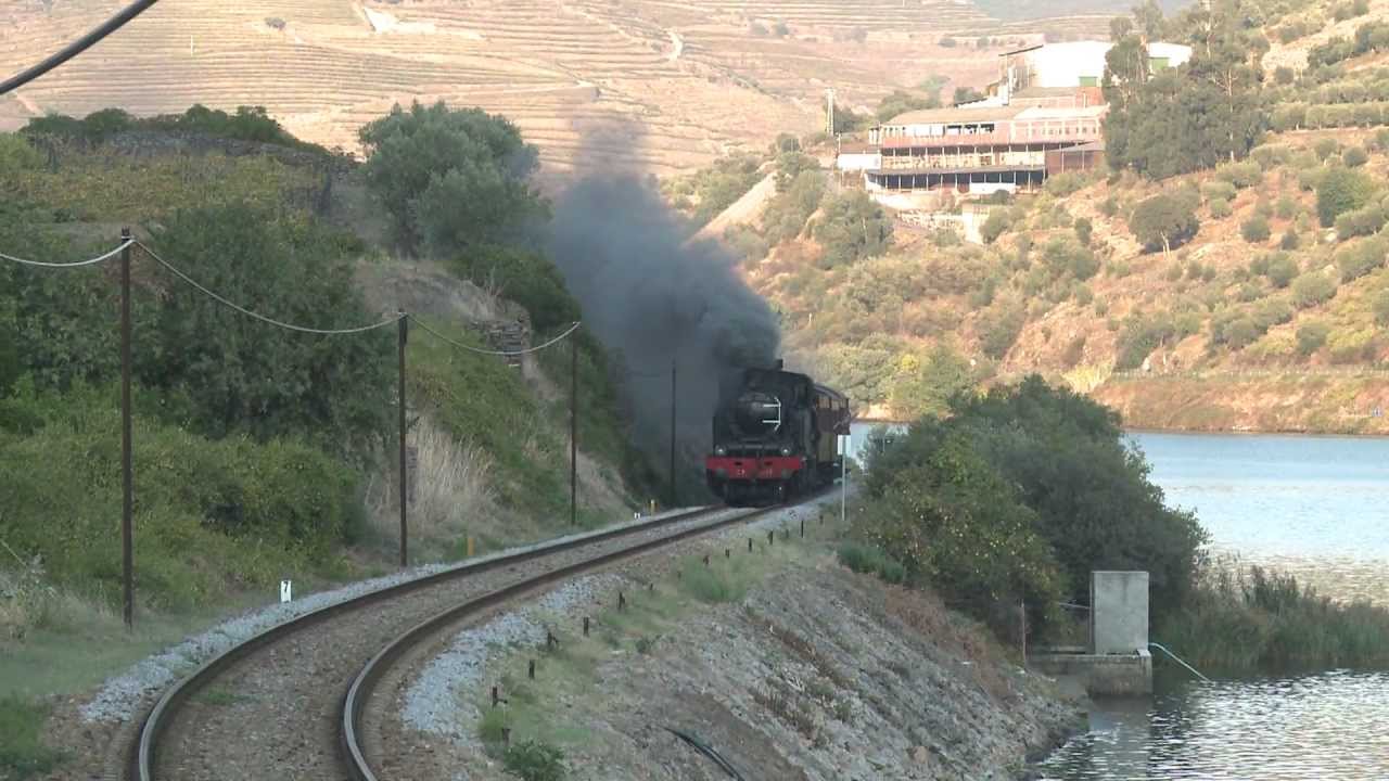 O comboio histórico a vapor do Douro - parte 6