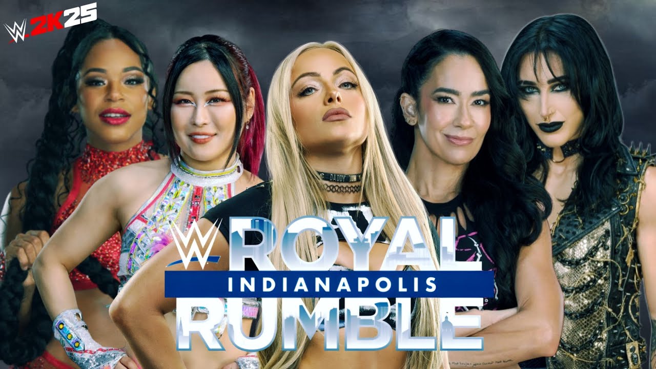 WWE 2K25 - WOMEN'S ROYAL RUMBLE MATCH ( MOD ) 