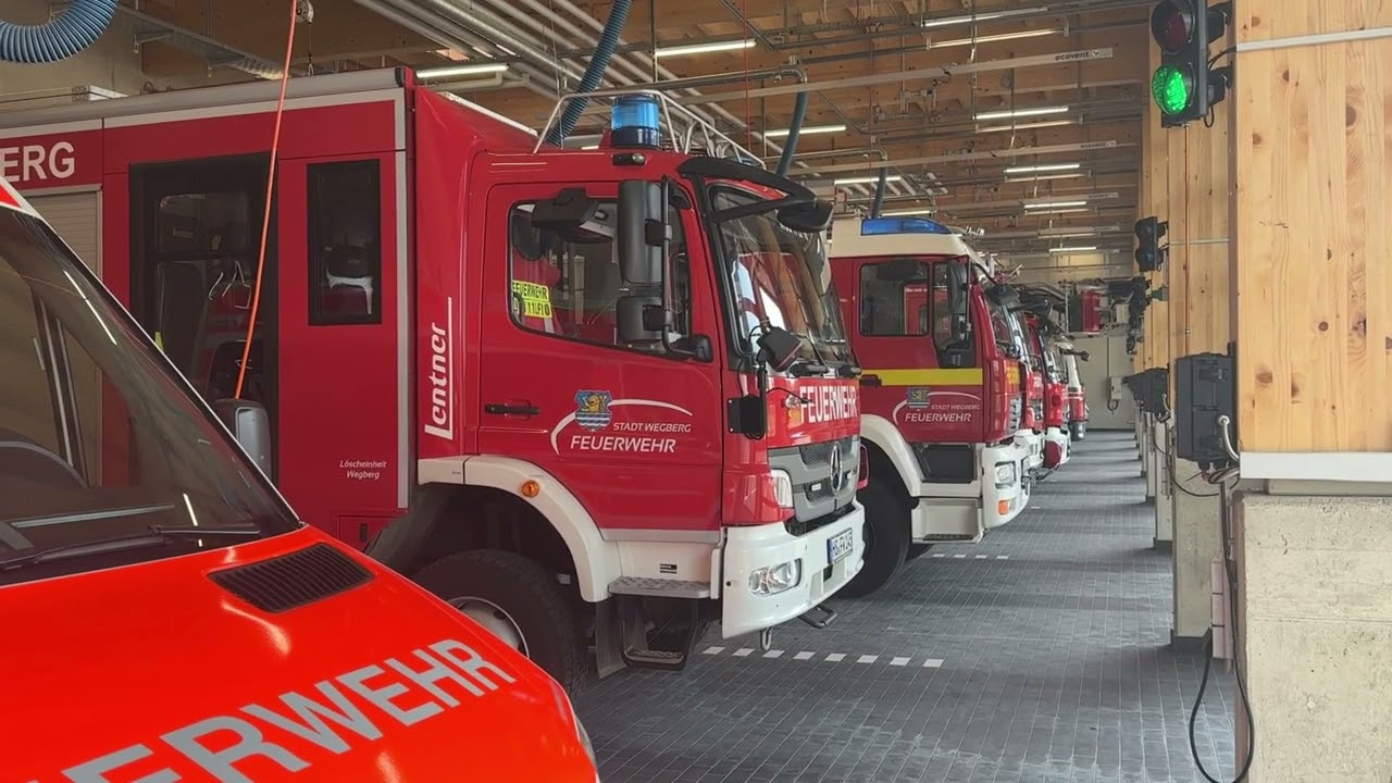 Ein Blick auf das neue Wegberger Feuerwehrgerätehaus