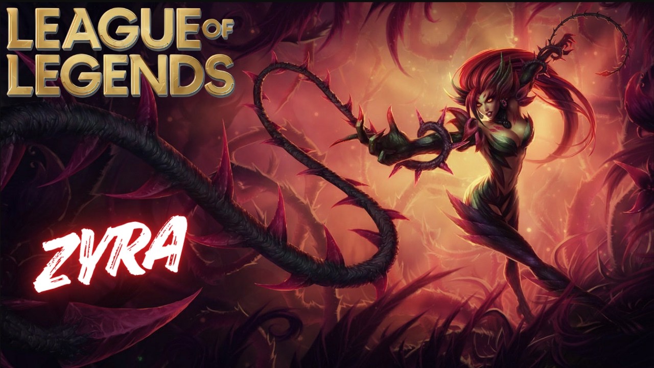 Esta madre limpia rapidísimo!! Zyra / League Of Legends