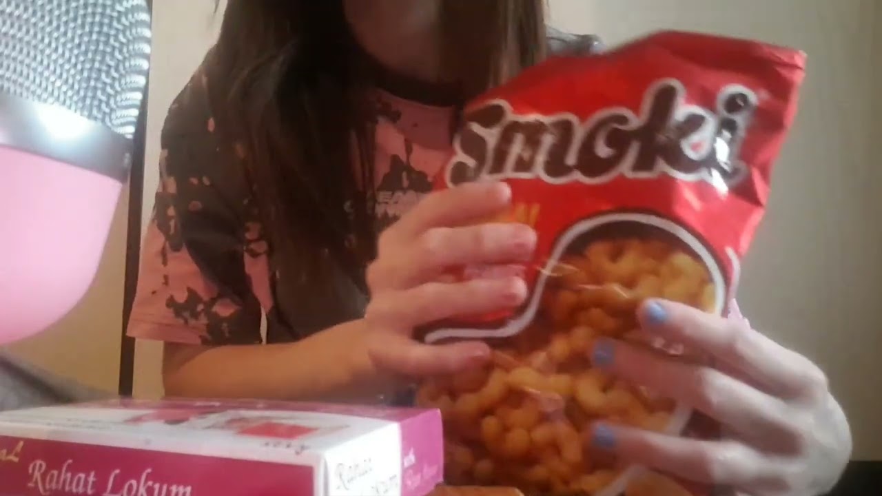 Asmr Balkan🇧🇦Bosnian snacks♡smoki,ratluk