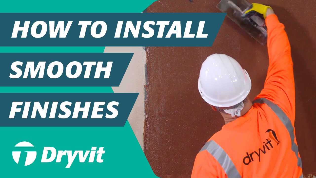 How to Install Dryvit's Smooth Finishes