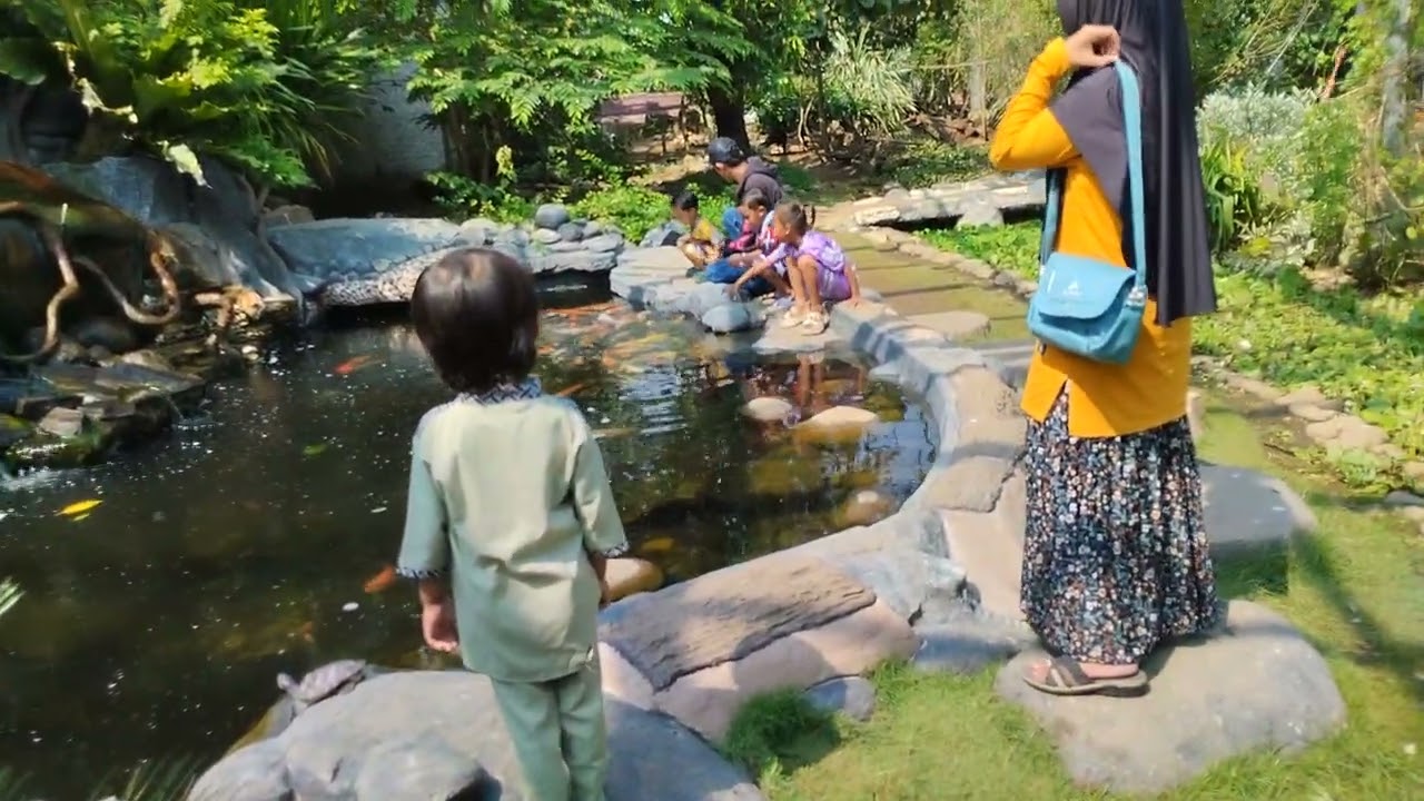Main ke Taman Mandar liat hewan