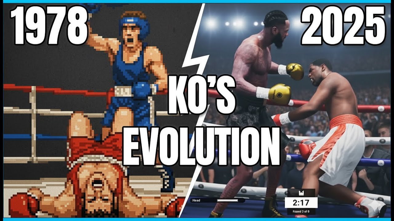 Every Boxing KO Evolution in Video Games [1978–2025]