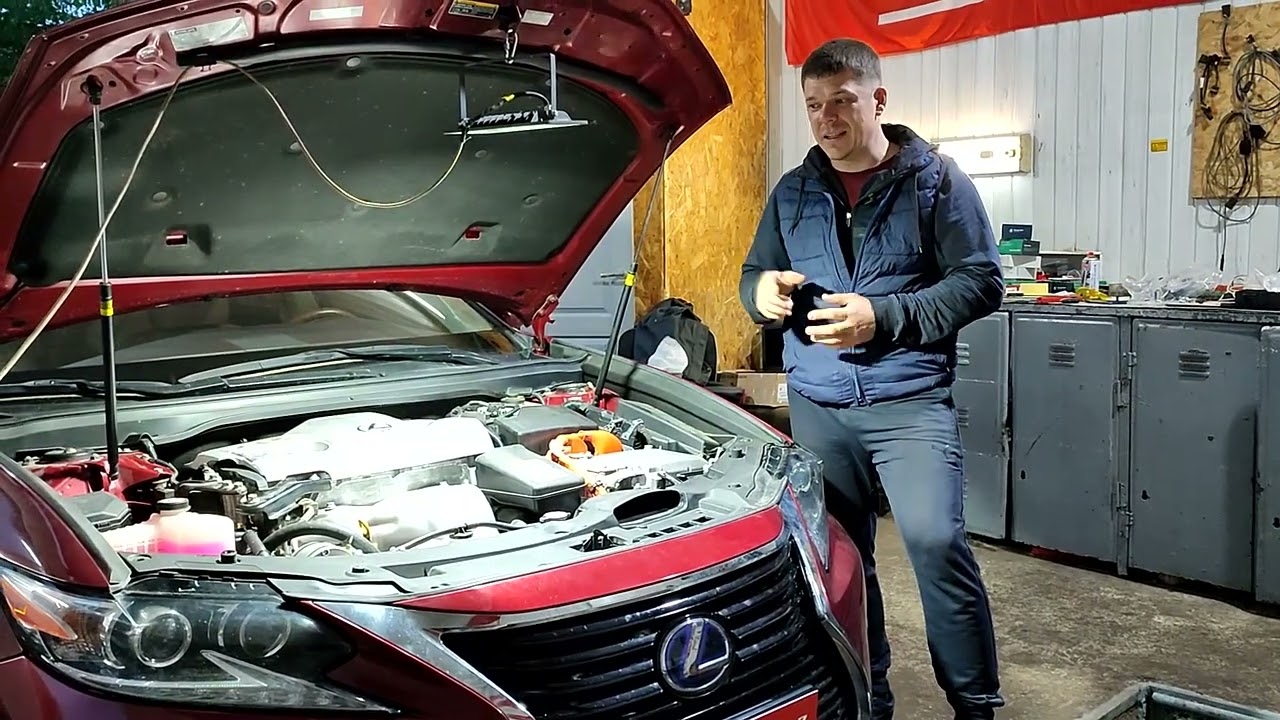 Гибрид на газу.ГБО Lexus ES 300 H