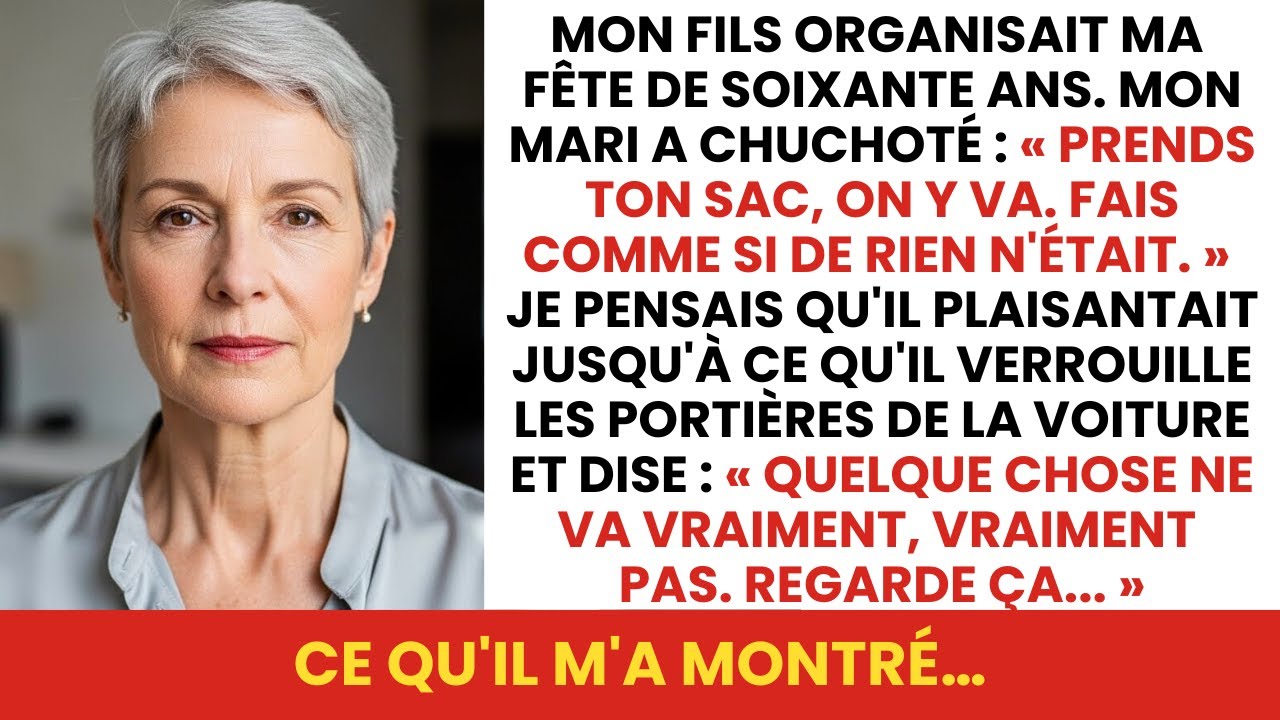 Mon fils organisait ma fête, jusqu'à ce que mon mari dise : « Regarde ça, quelque chose cloche… »