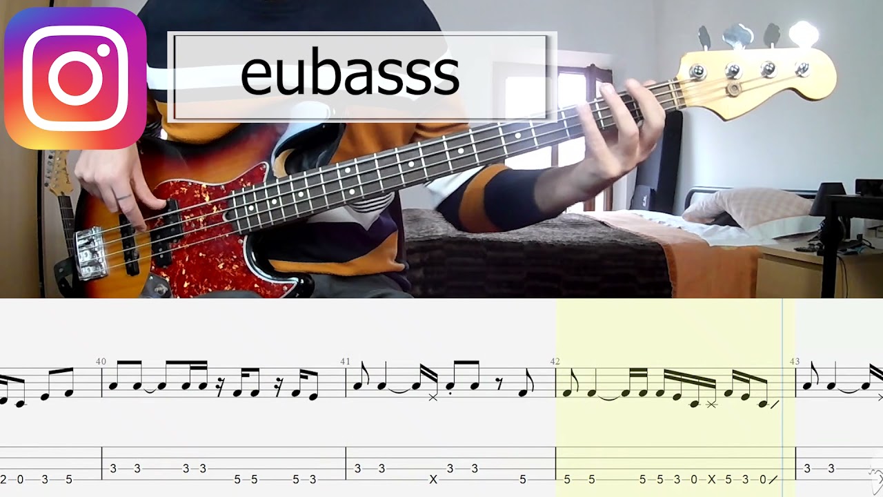 Incubus - Drive BASS COVER + PLAY ALONG TAB + SCORE