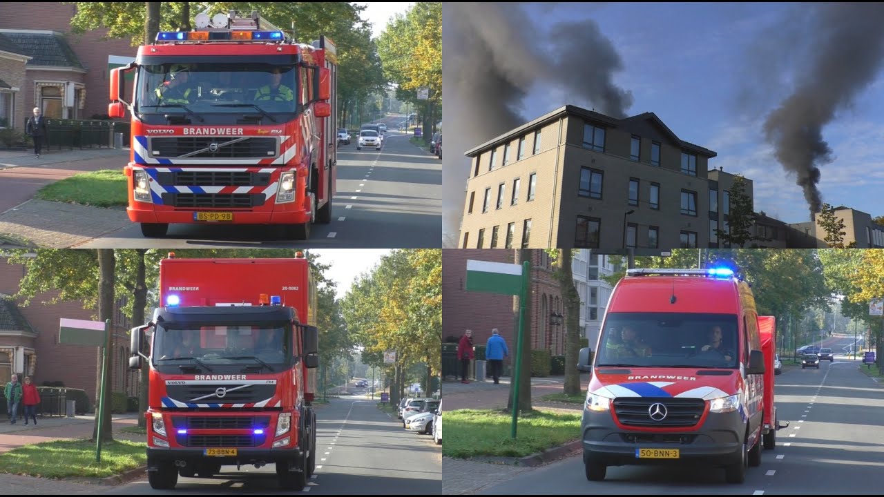[Grip 1] Grote Brand in Parkeergarage Stadhouderslaan Oosterhout NB