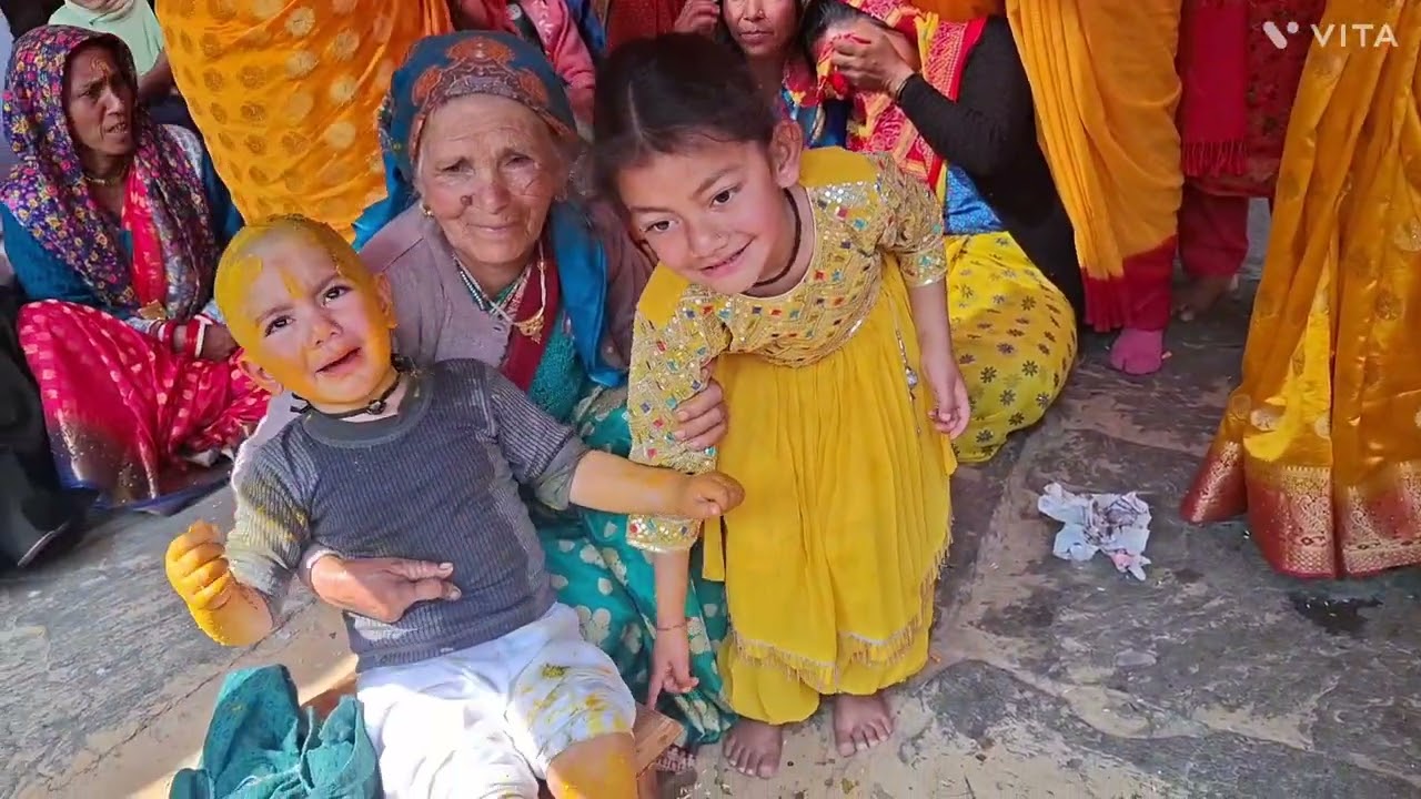 आज दो साल बाद ससुराल गया वह भी मेरे स्कूल से 7 बाद आज भानजा दिक्षान्त का मुंडन संस्कार था 