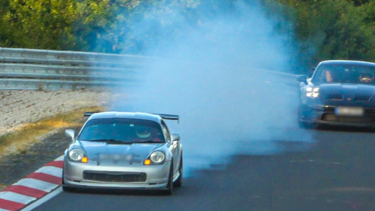 Smokey Cars on the Nürburgring Nordschleife 2022 Touristenfahrten