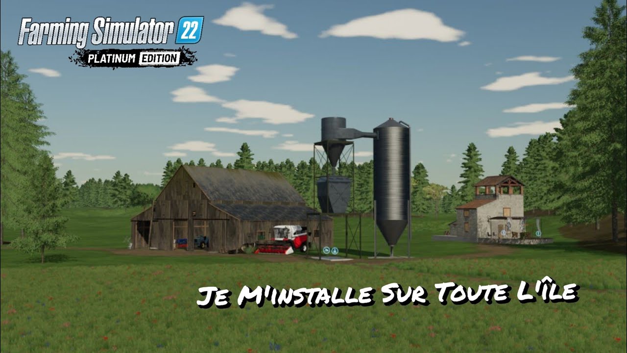 Farming Simulator 22  !!! Je Prend Le Contrôle De Toute Une Île !!!
