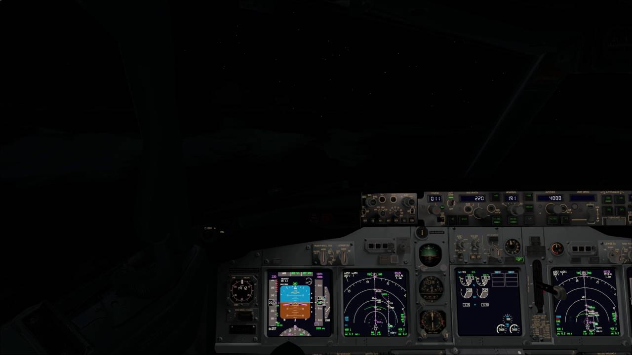 LTBS Dalaman Night Approach