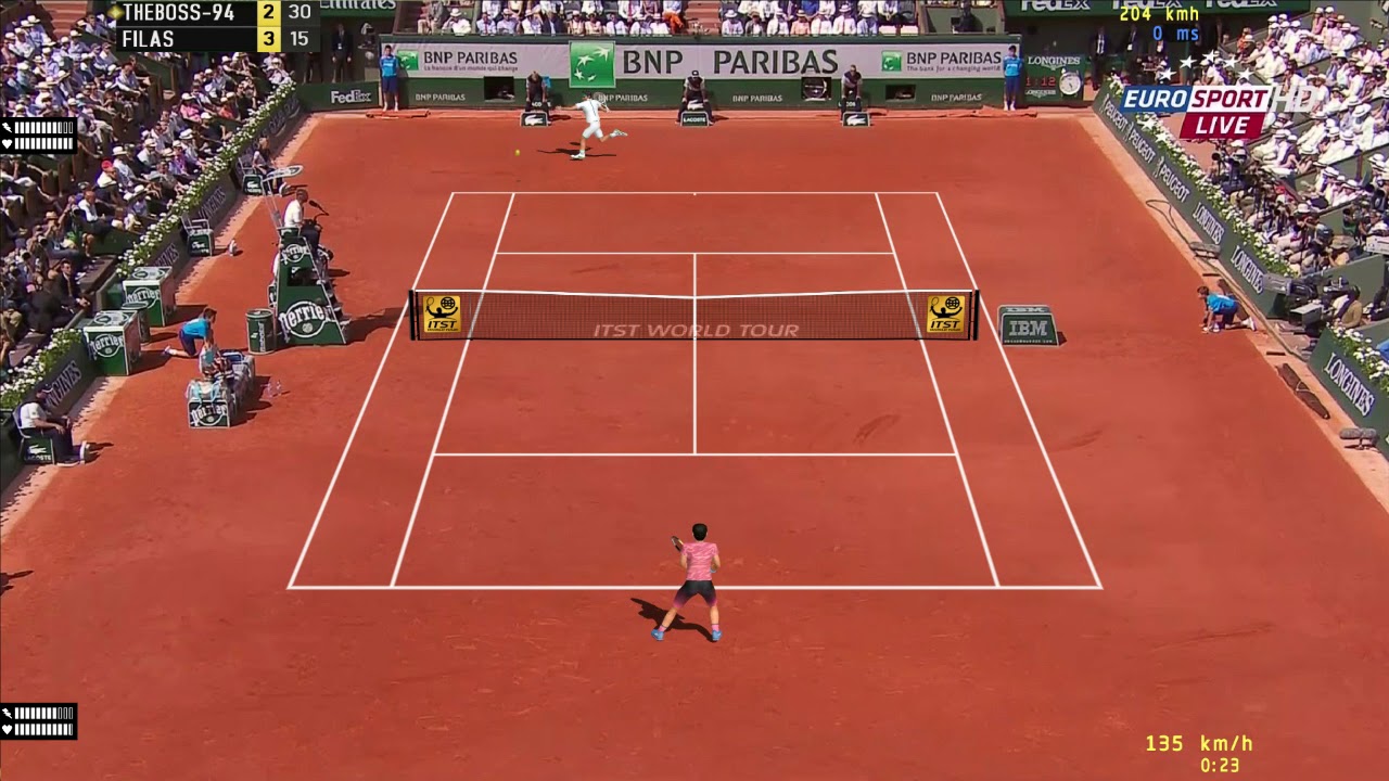Tennis Elbow 2013 ITST Mod 1.18 Mutua Madrid 2018 Final Nishikori Vs. Federer
