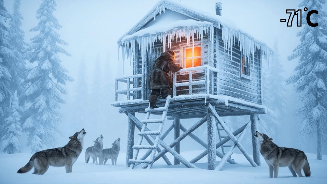 An 80-Year-Old Man vs. a Wolf Pack | Saving a Puppy in –71°C Yakutia