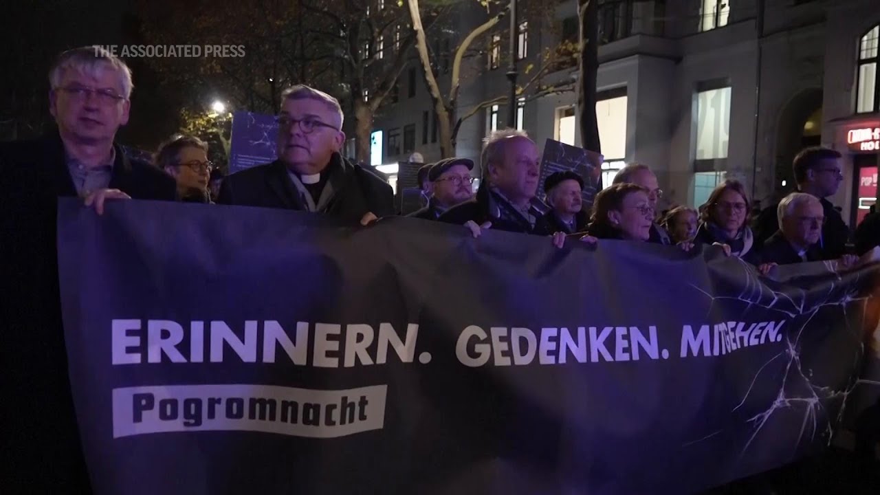 Germans march against antisemitism