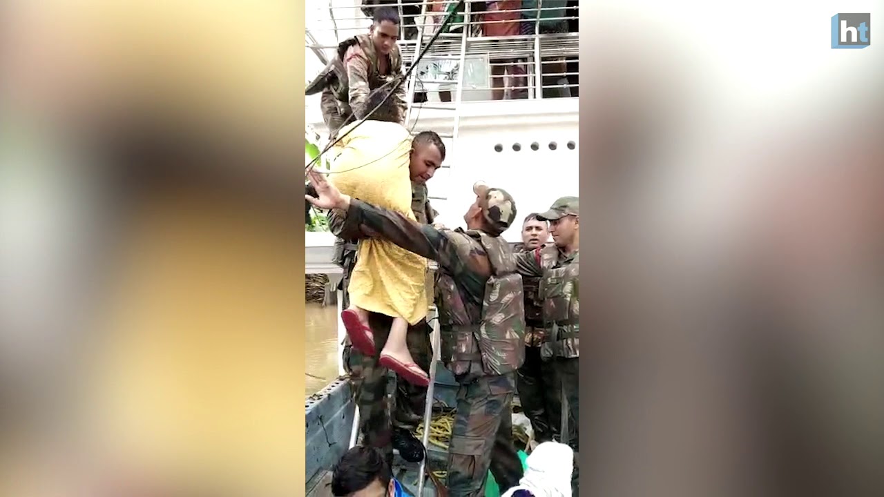 Watch video: Army Jawans conduct perilous rescue missions in Kerala floods