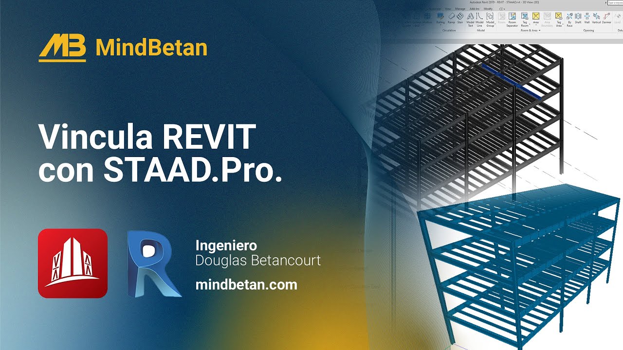 STAAD.Pro | Vincula REVIT con STAAD.Pro