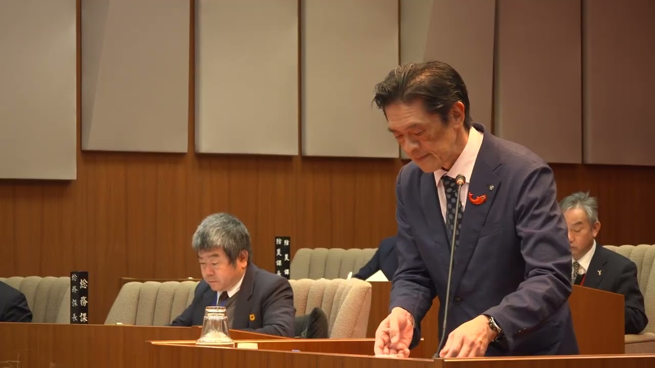 令和７年第４回定例会　山田直志議員・須佐議員一般質問