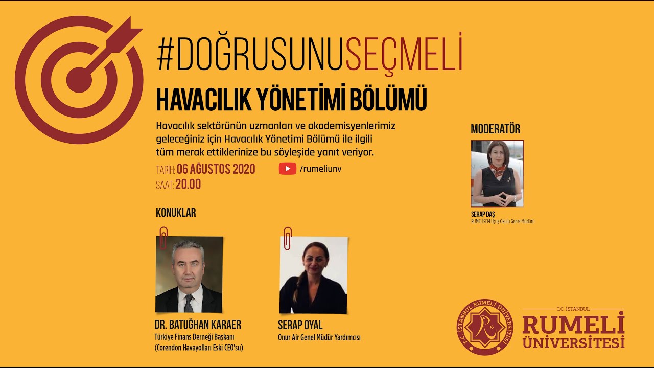 #DOĞRUSUNUSEÇMELİ – HAVACILIK YÖNETİMİ BÖLÜMÜ