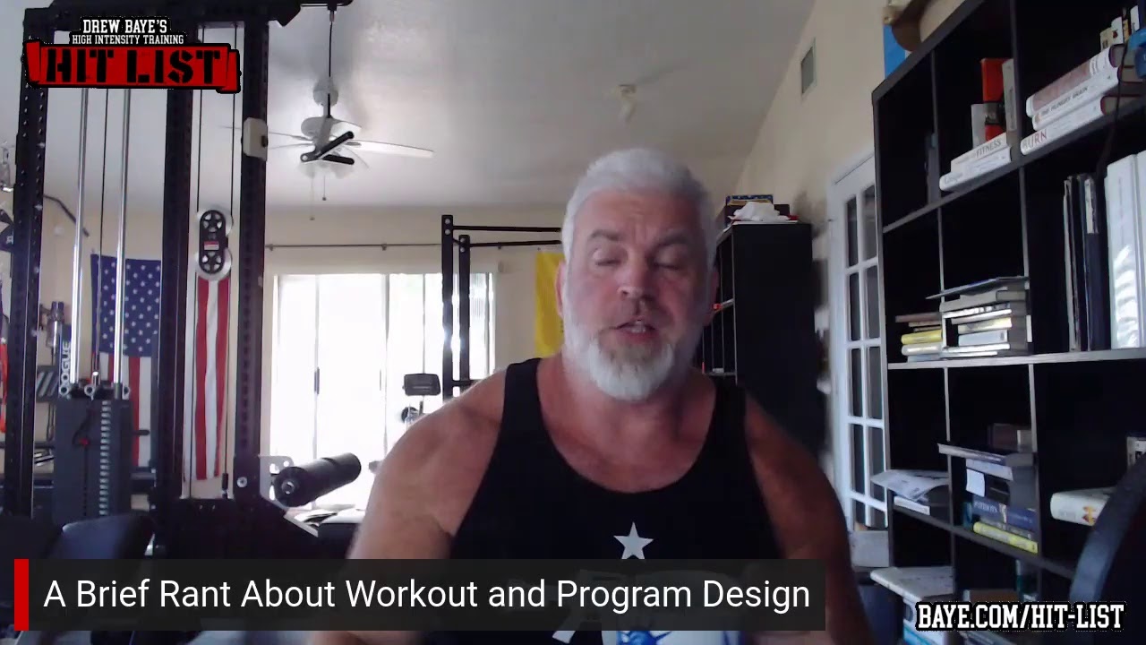 A Brief Rant About Workout and Program Design