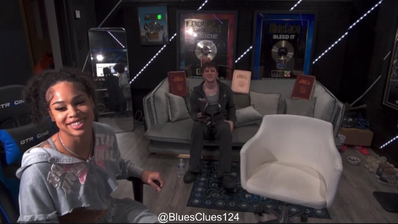 Bri Cant Believe Blueface Did This To His Hair 