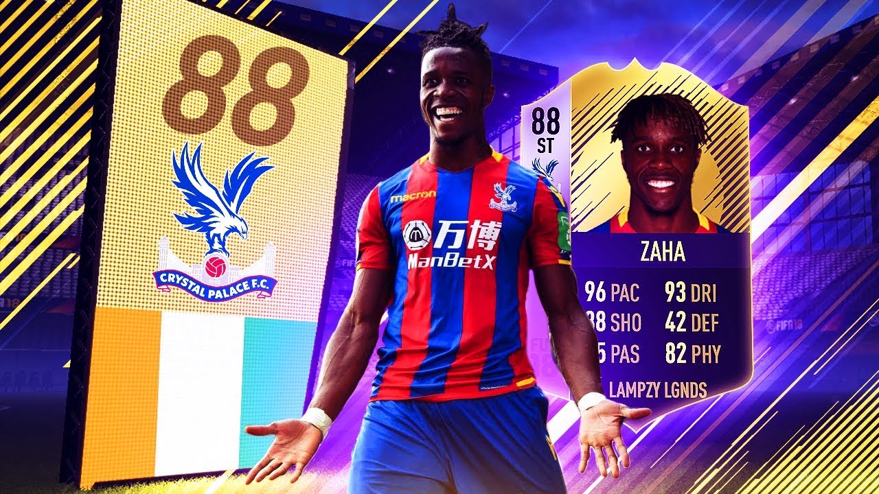 POTM Wilfried Zaha - FIFA 18 Player Review - Lampzy's LGNDS #22