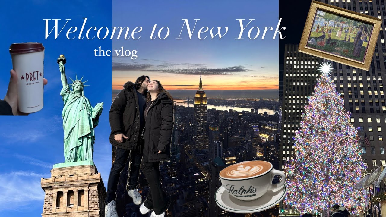 Welcome To New York ~ the vlog || The Met, Statue of Liberty, Empire State and MORE