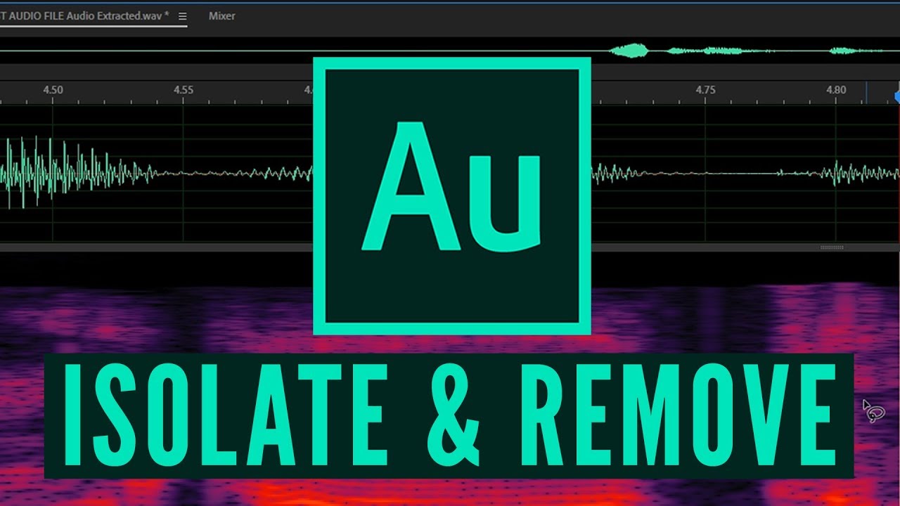 Как изолировать и удалить нежелательные звуки в Adobe Audition CC