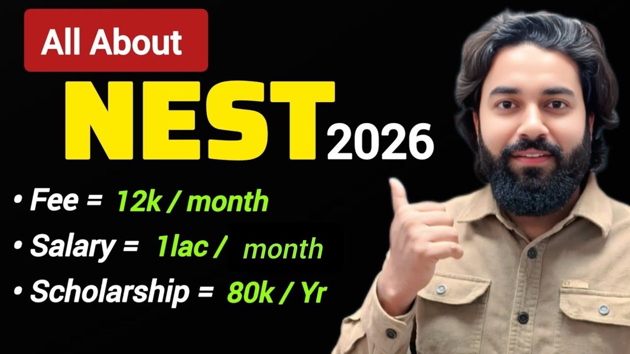 NEST NISER 2026 – Complete Details | Eligibility, Pattern, Cutoff, Seats, Fees, Salary, Dates 