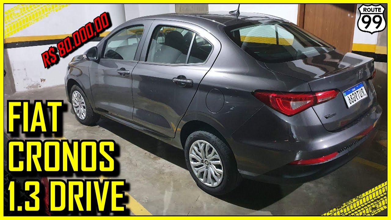 DEFEITOS E QUALIDADES DO FIAT CRONOS 1.3 DRIVE | CANAL ROUTE 99