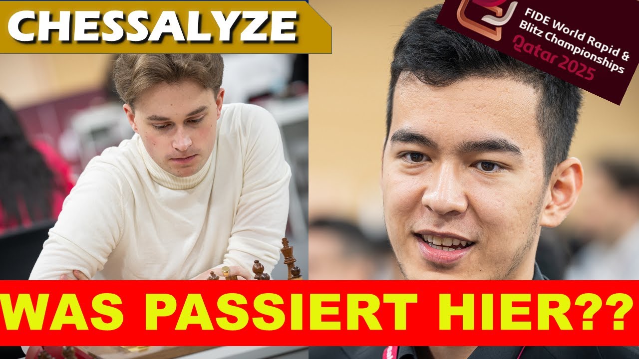 Sind wir im falschen Film??? | Keymer | Abdusattorov | Bjerre | Rapid World Championship 2025 Tag 1