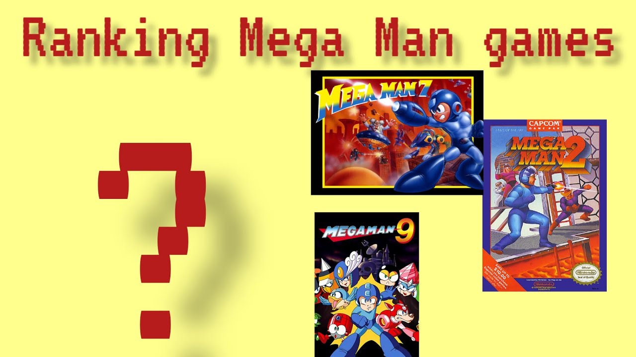 Ranking every (Classic MegaMan game)