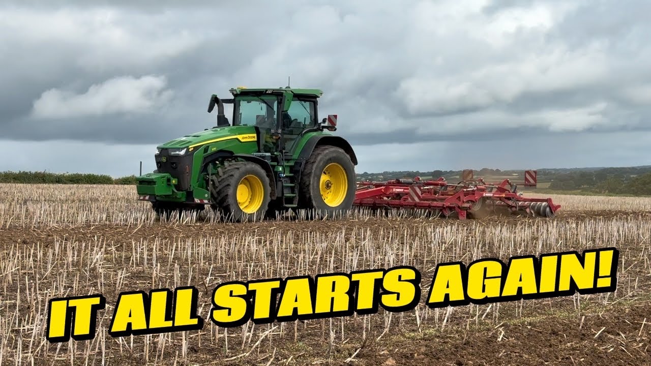 AUTUMN CULTIVATION, GRAIN STORAGE PROBLEMS AND THE WORST HEATWAVE EVER. 