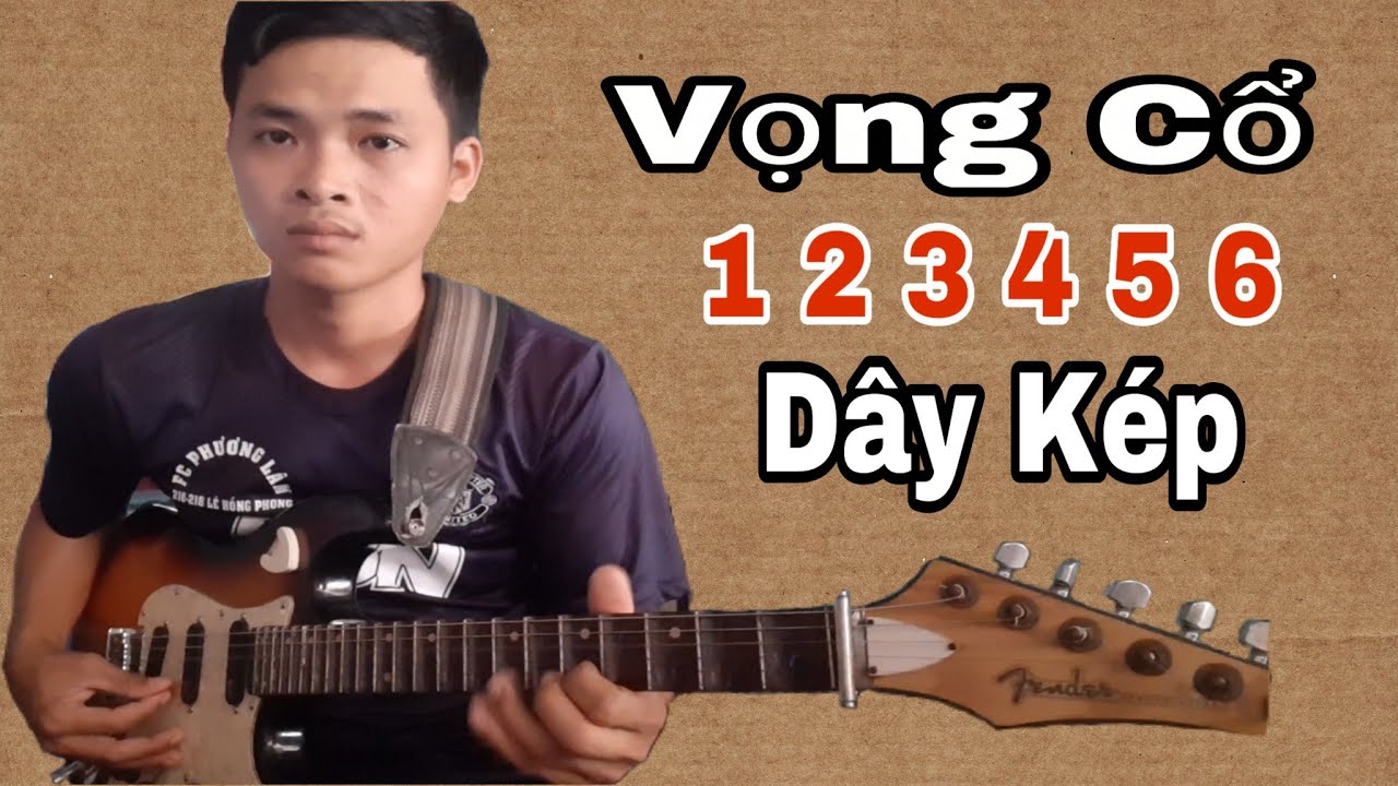 Độc Tấu Vọng Cổ 6 Câu Dây Kép 1,2,3,4,5,6 | Văn Hảo độc tấu