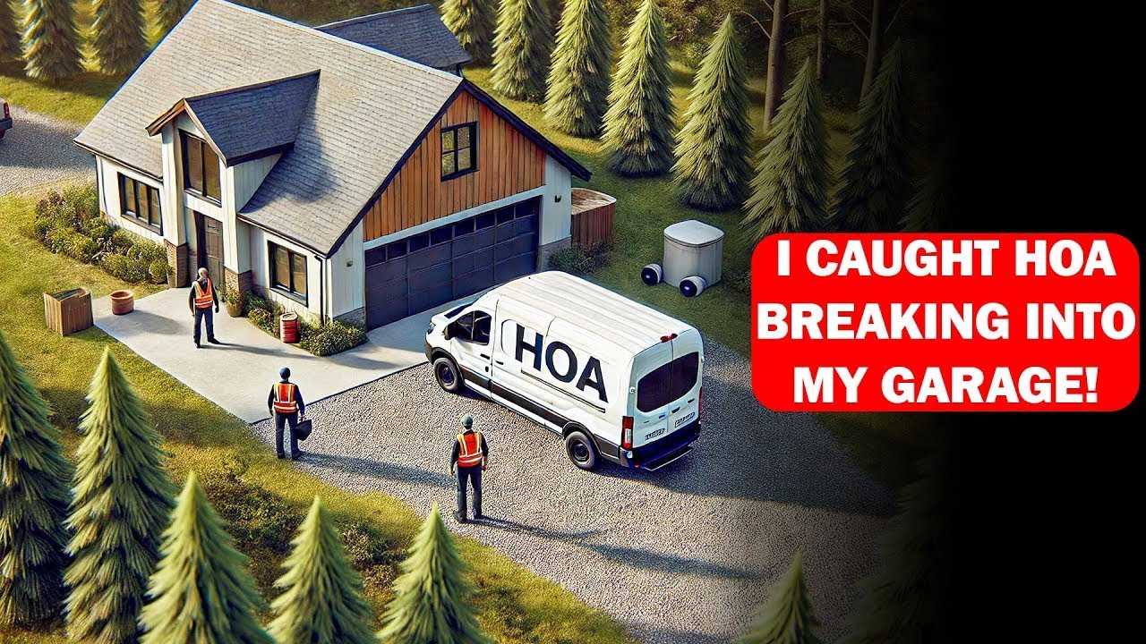 I got back after 30 mins, caught HOA breaking in—tied them up, sued them, and Karen lost her mind