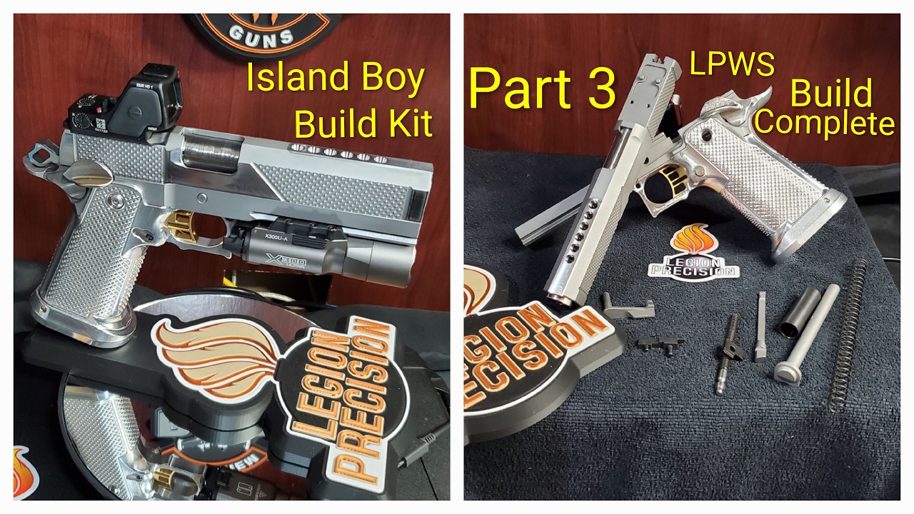 Серия по сборке Legion Precision Island Boy, часть 3: финальная подгонка и завершение #edc #оруже...
