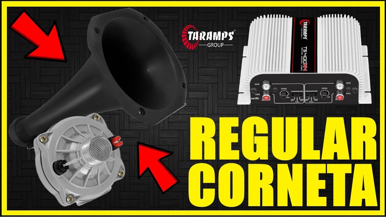 Como REGULAR MÓDULO TARAMPS TS400x4 para Corneta #ALANROD