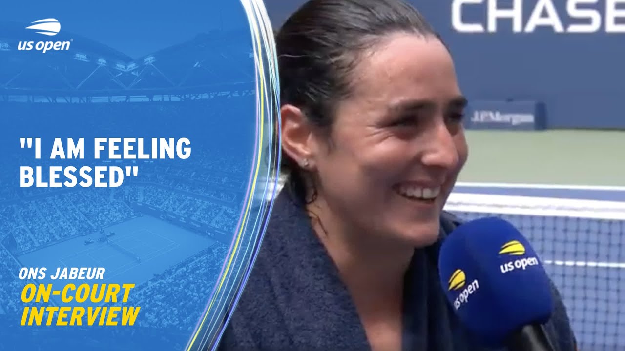 Ons Jabeur On-Court Interview | 2023 US Open Round 1