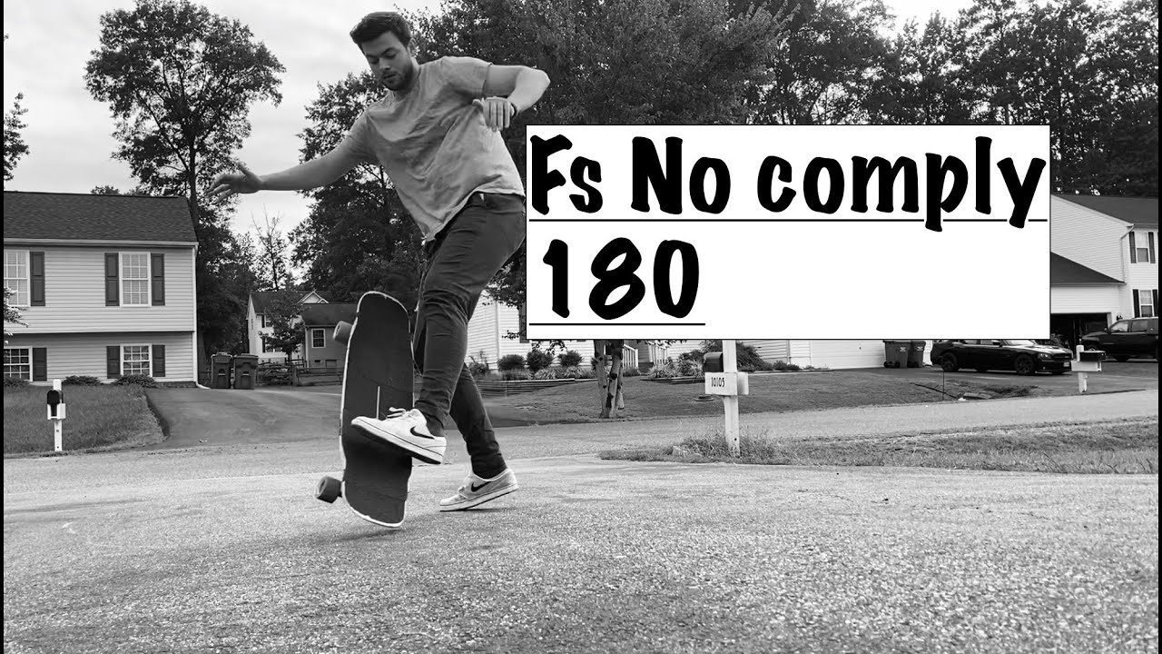 Trick Tip: No comply 180(longboard)